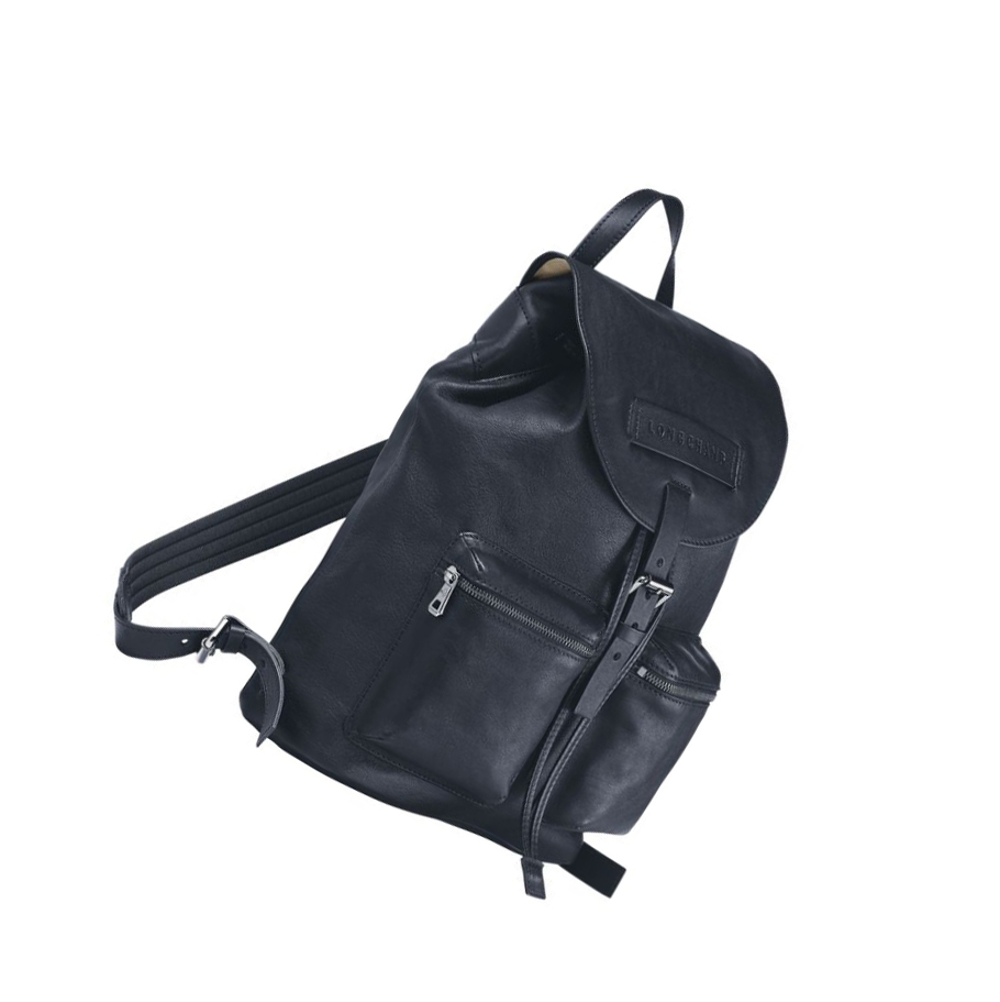 Férfi Longchamp 3D M Hátizsák Kék | HU-RXQ9257