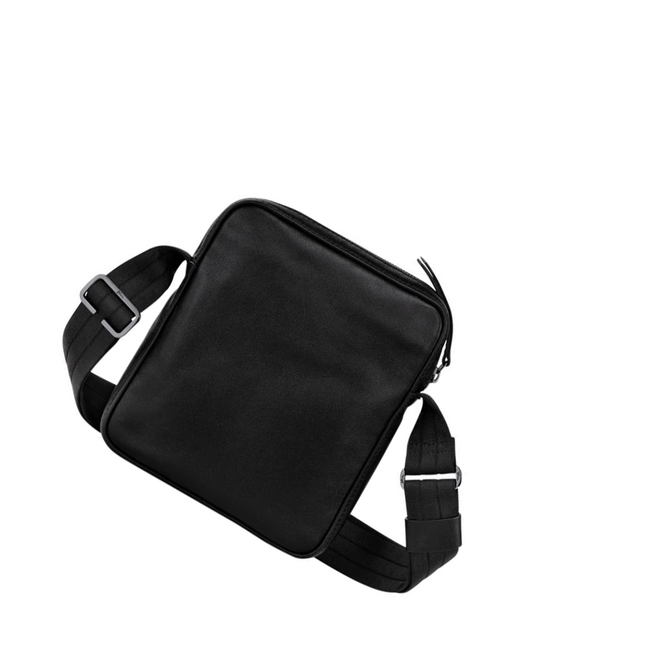 Férfi Longchamp 3D Ultra Black S Crossbody Táska Fekete | HU-BYO0621