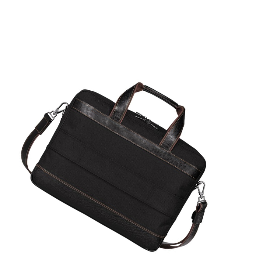 Férfi Longchamp Boxford L Aktatáska Fekete | HU-VQJ2697