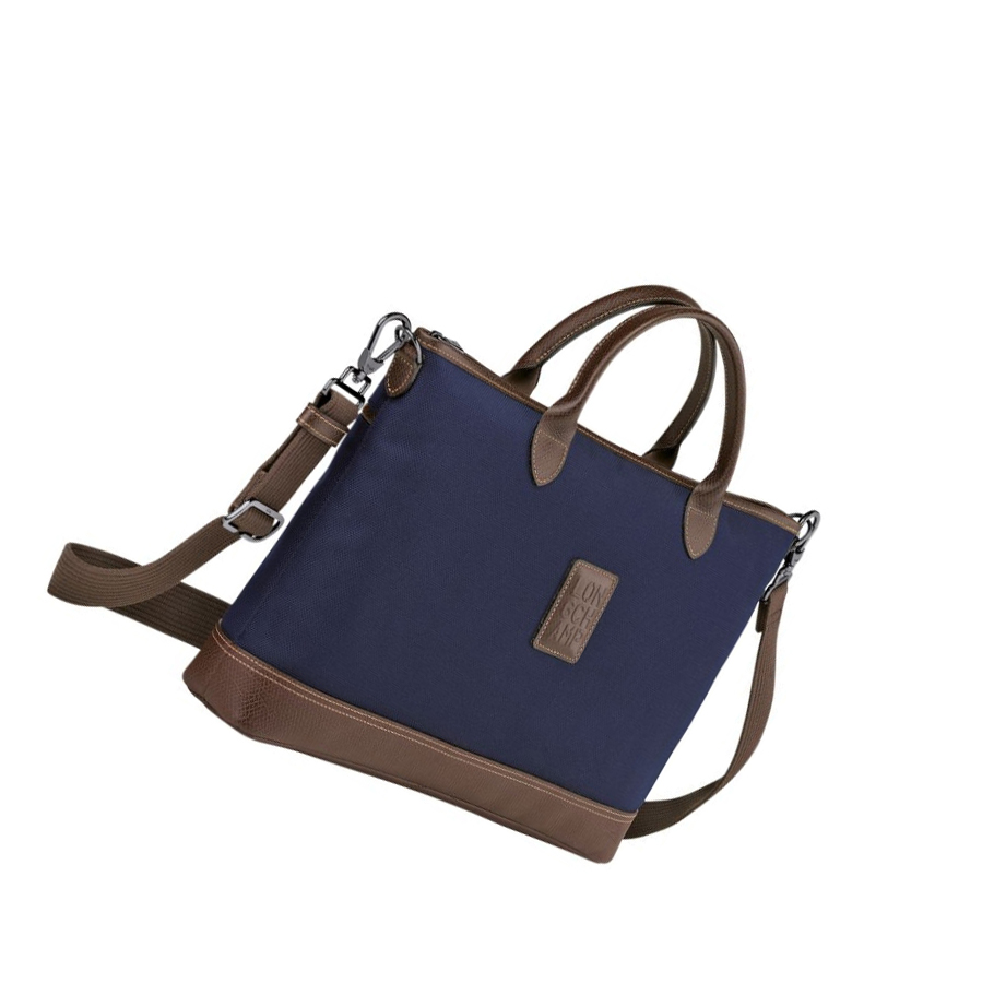 Férfi Longchamp Boxford S Aktatáska Sötétkék | HU-ICX6395