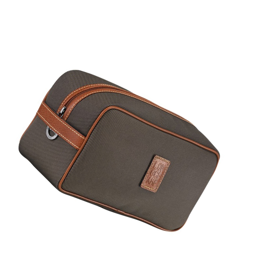 Férfi Longchamp Boxford Toaletttáskák Barna | HU-YBF5190