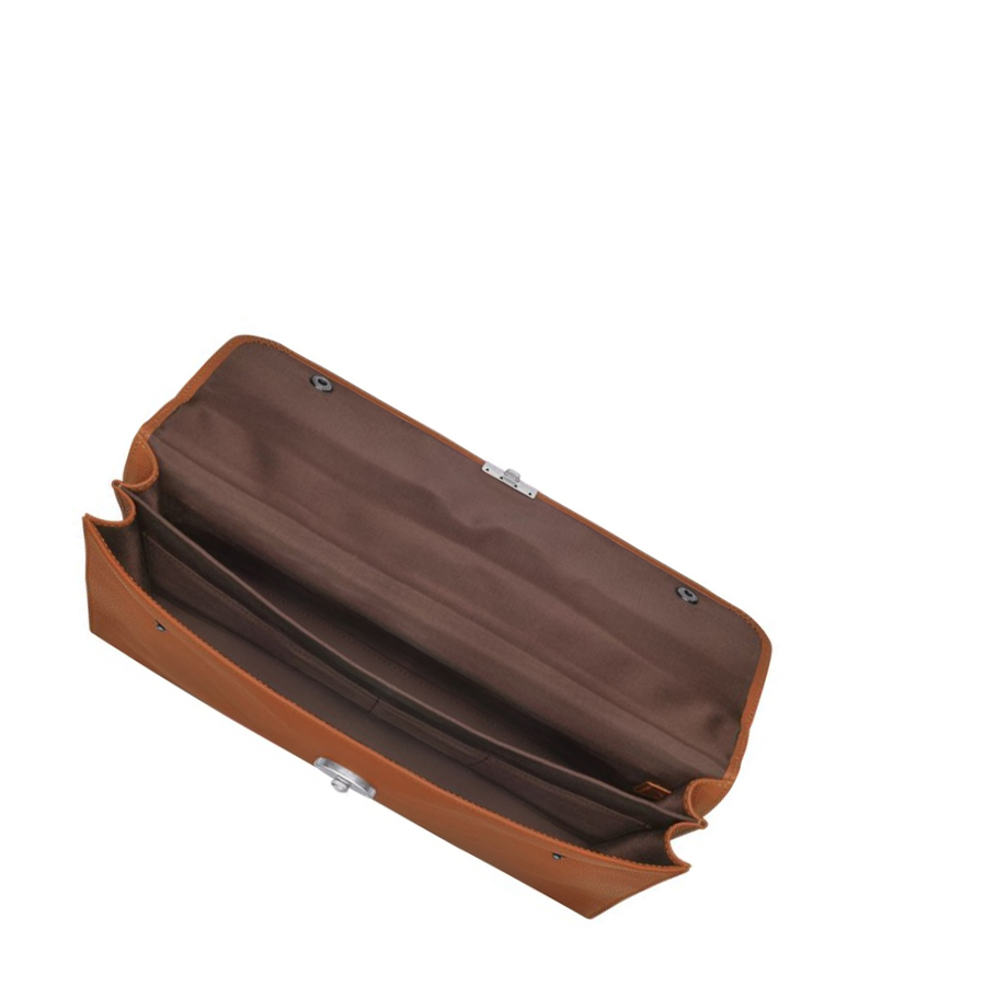 Férfi Longchamp Le Foulonné M Aktatáska Barna | HU-FEI3495