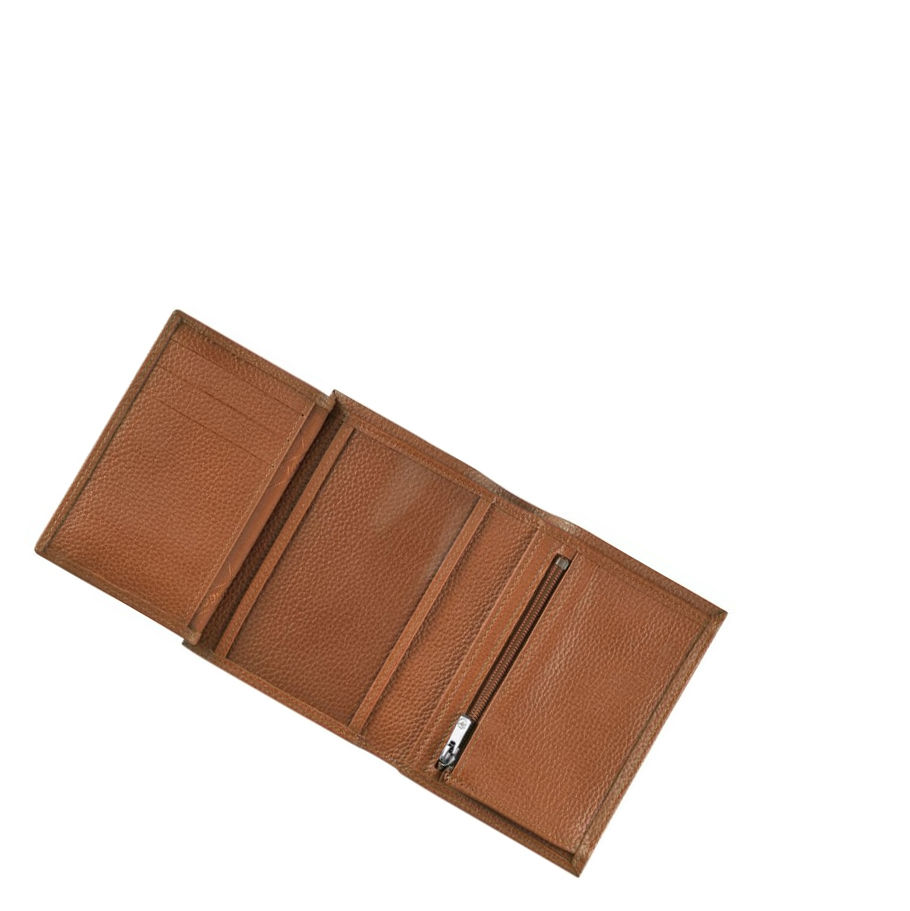 Férfi Longchamp Le Foulonné Pénztárca Barna | HU-RQP4308