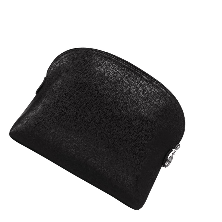 Férfi Longchamp Le Foulonné Toaletttáskák Fekete | HU-MXA1357