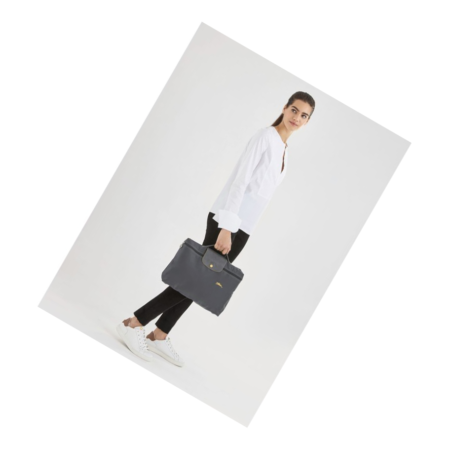 Férfi Longchamp Le Pliage Club S Aktatáska Szürke | HU-BVC1805