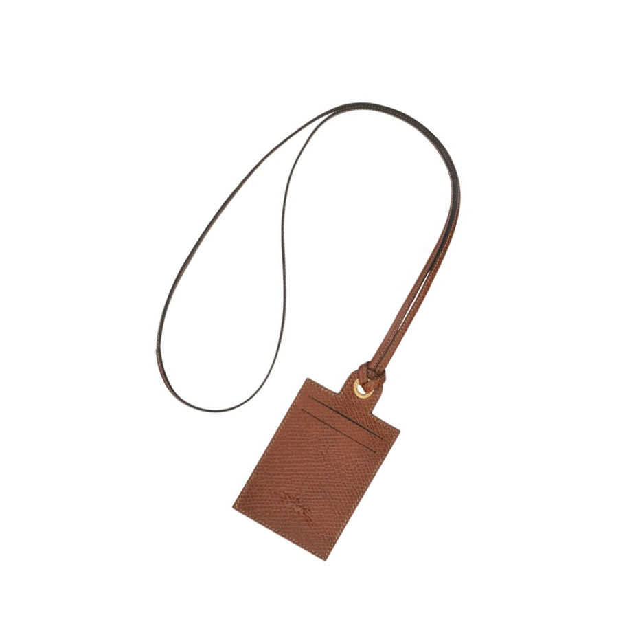 Férfi Longchamp Le Pliage Kártyatartó Barna | HU-ZID8427