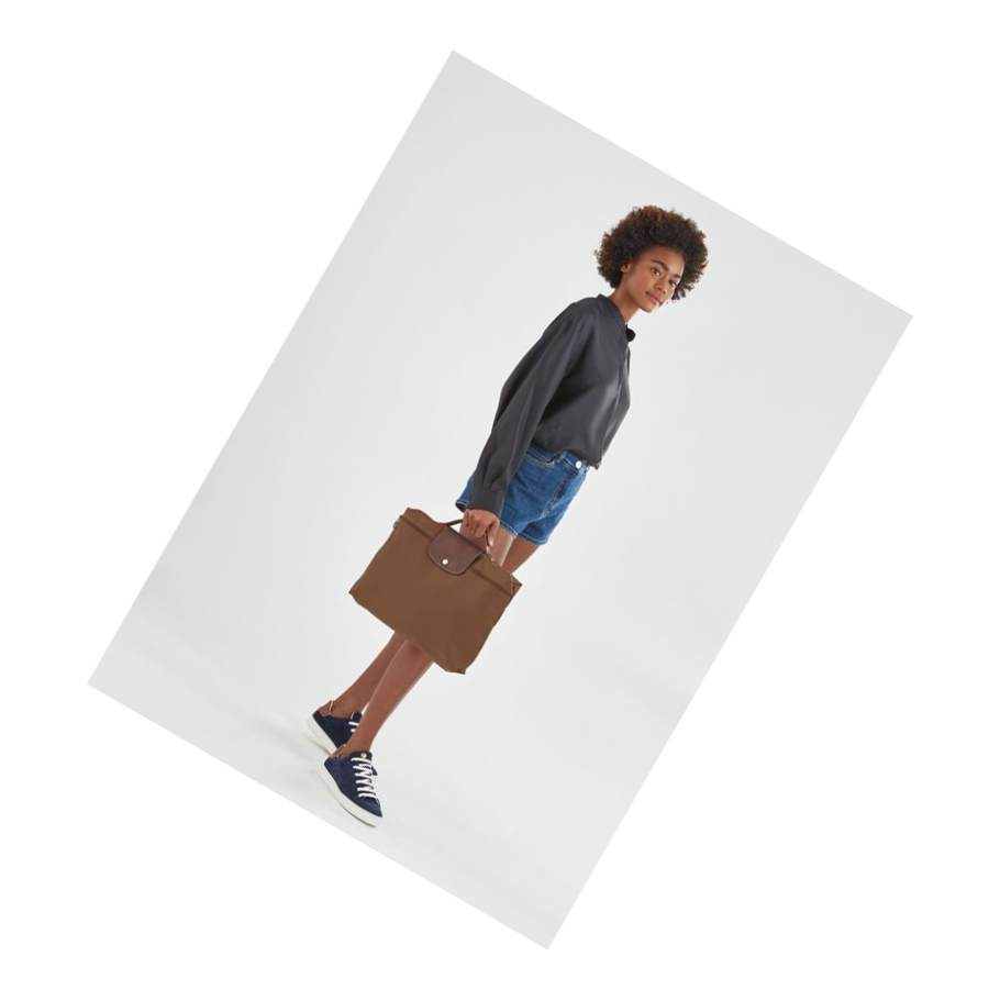 Férfi Longchamp Le Pliage Original S Aktatáska Barna | HU-HMF9054