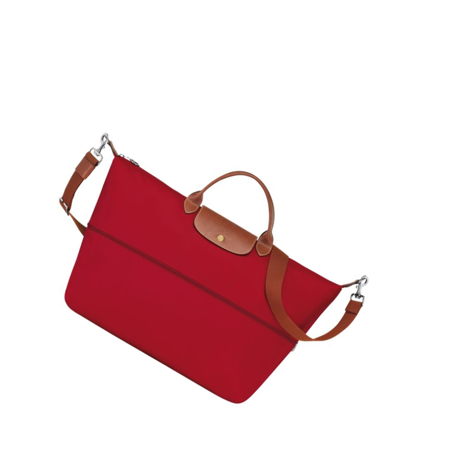 Férfi Longchamp Le Pliage Utazótáskák Piros | HU-WRA7153