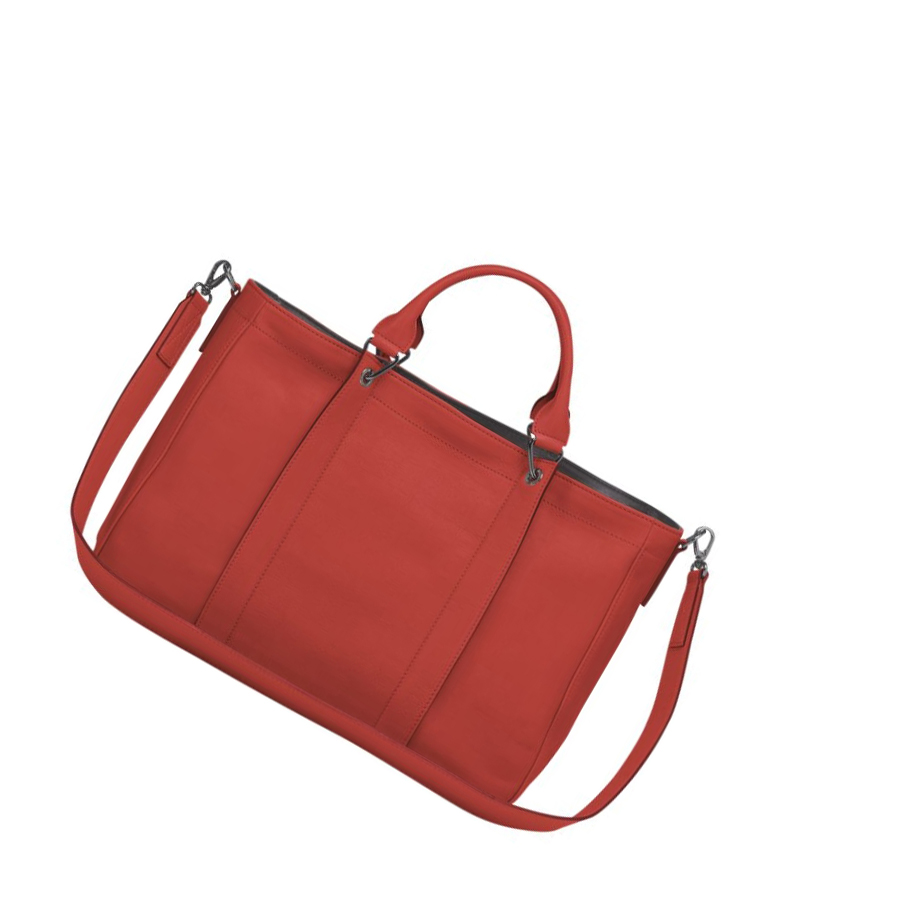 Női Longchamp 3D M Kézitáska Piros | HU-TEA3471