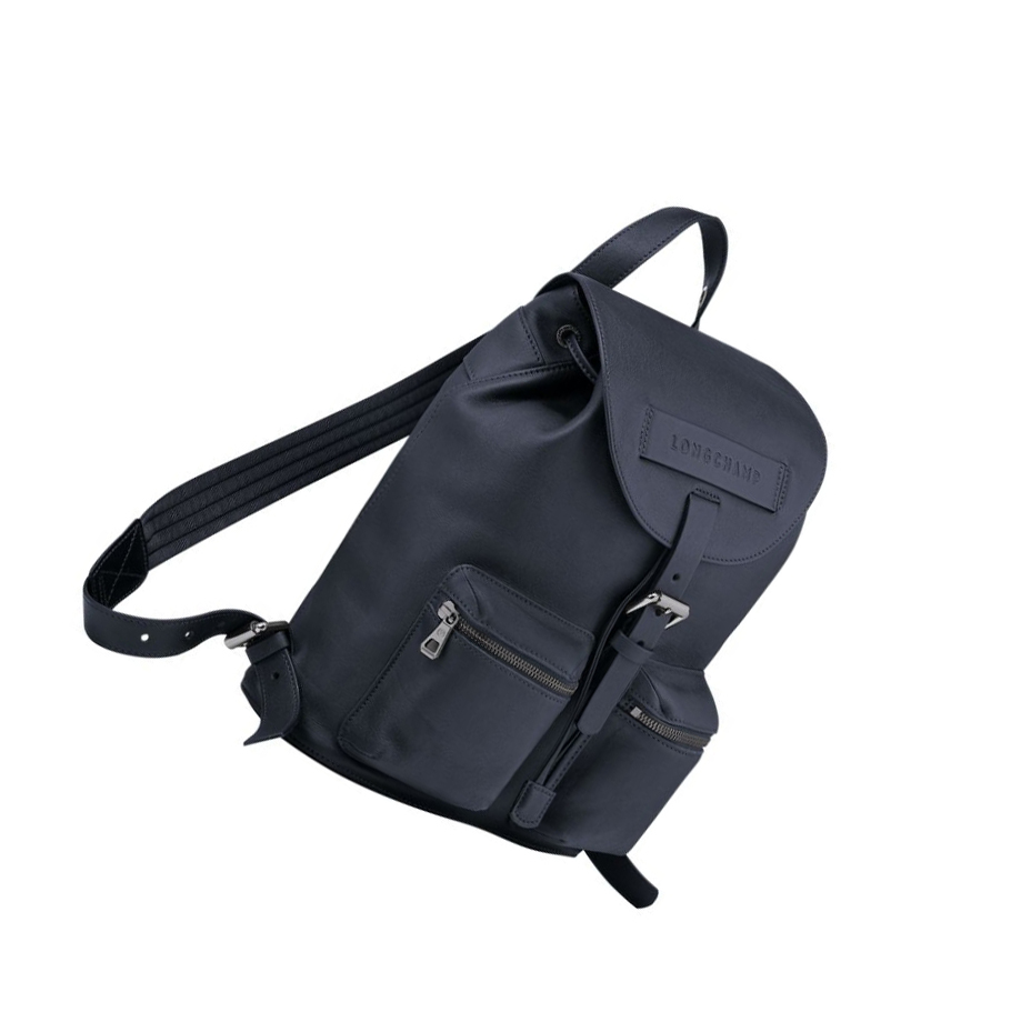 Női Longchamp 3D S Hátizsák Kék | HU-ZYG2543