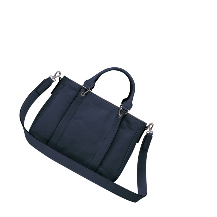 Női Longchamp 3D S Kézitáska Kék | HU-IUP7253