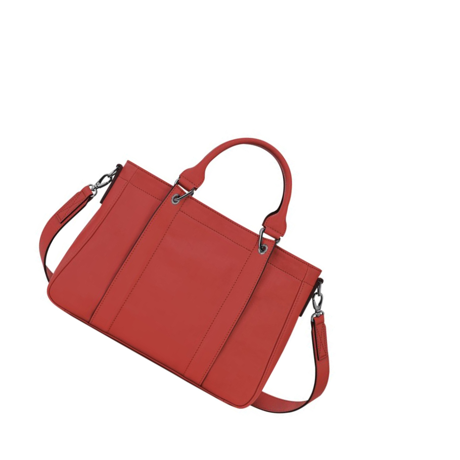 Női Longchamp 3D S Kézitáska Piros | HU-HAE2403