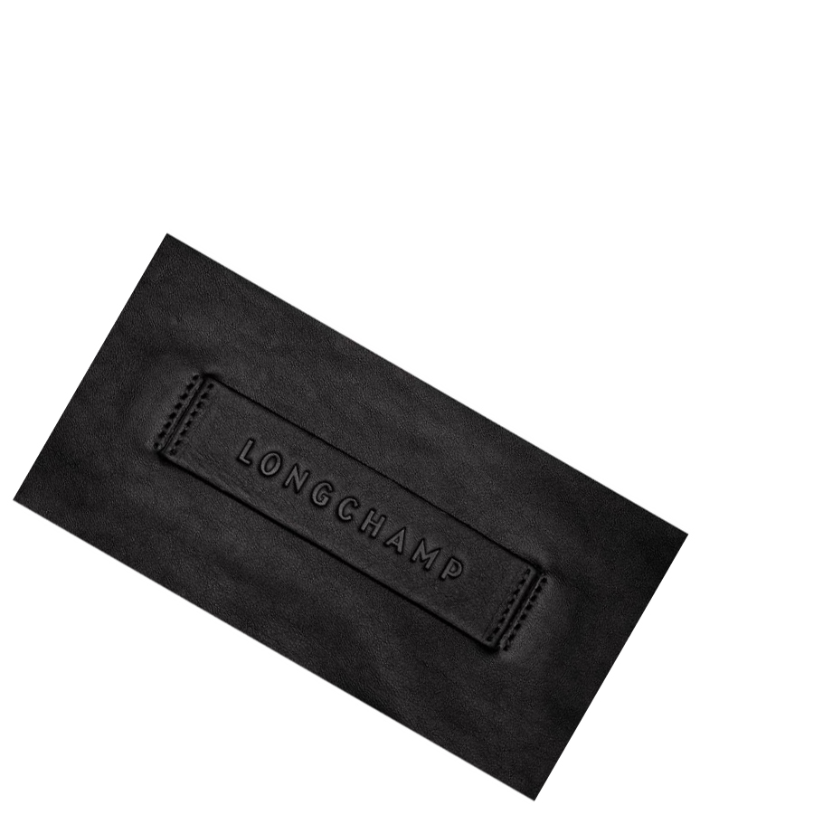Női Longchamp 3D Válltáskák Fekete | HU-YZQ9506