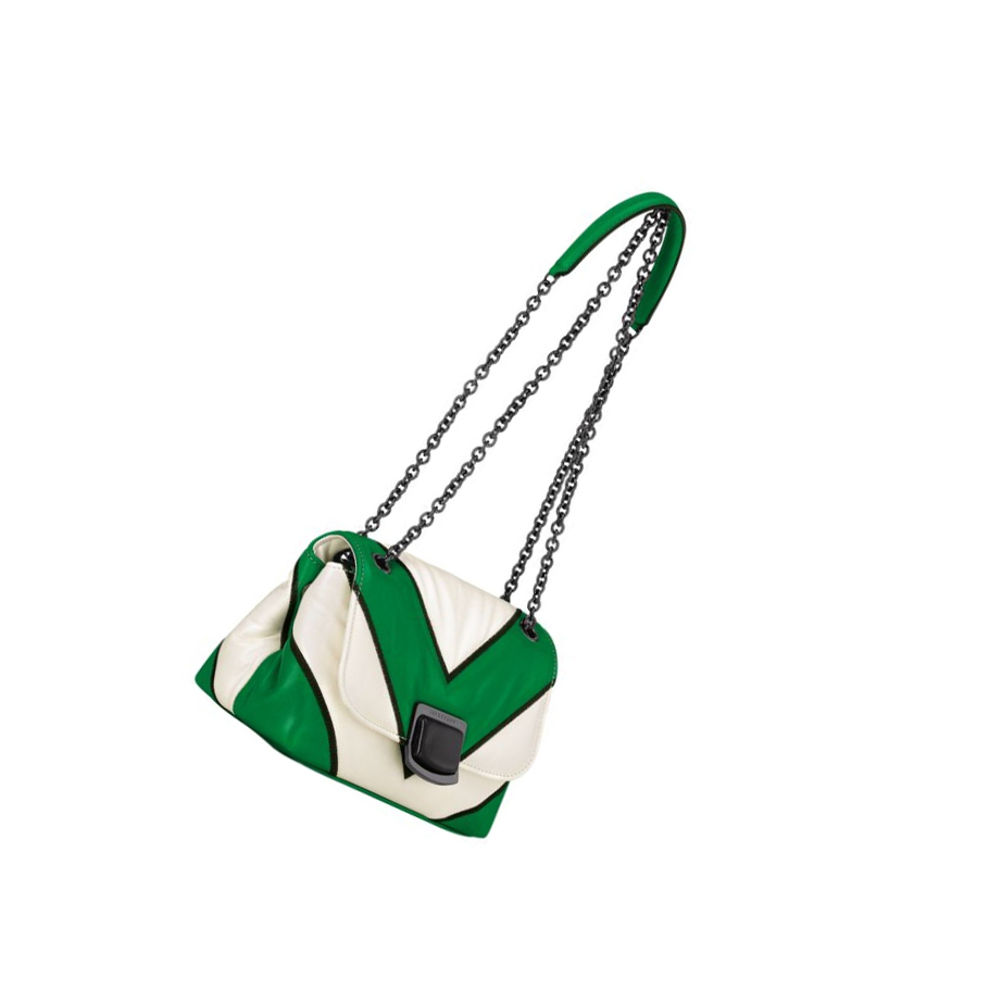 Női Longchamp Brioche Losange S Crossbody Táska Zöld | HU-DUR4172