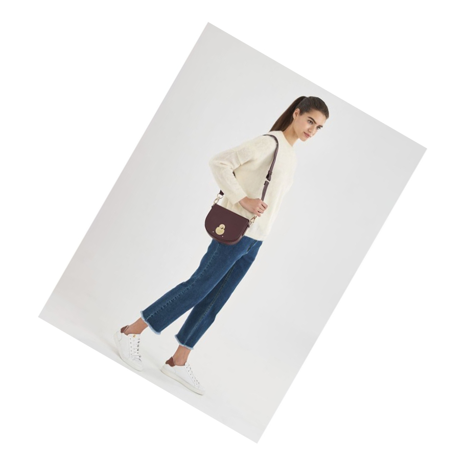 Női Longchamp Cavalcade S Crossbody Táska Bézs | HU-WUN8679