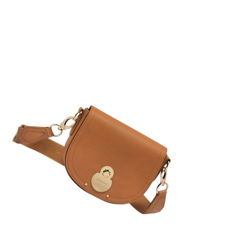 Női Longchamp Cavalcade S Crossbody Táska Bézs | HU-WUN8679