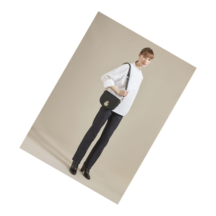 Női Longchamp Cavalcade S Crossbody Táska Fekete | HU-ZON8536