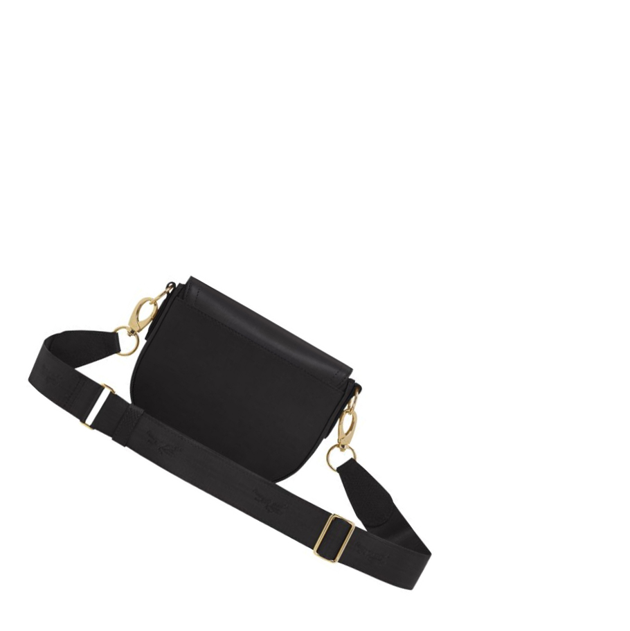 Női Longchamp Cavalcade S Crossbody Táska Fekete | HU-ZON8536
