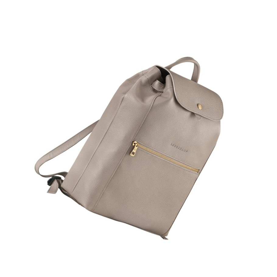 Női Longchamp Le Foulonné Hátizsák Szürke | HU-UEH5369