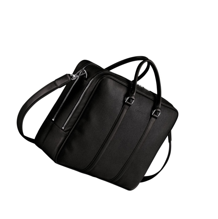 Női Longchamp Le Foulonné L Aktatáska Fekete | HU-FCL3749