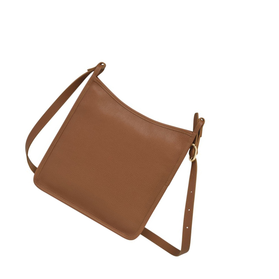 Női Longchamp Le Foulonné L Crossbody Táska Barna | HU-FME1896