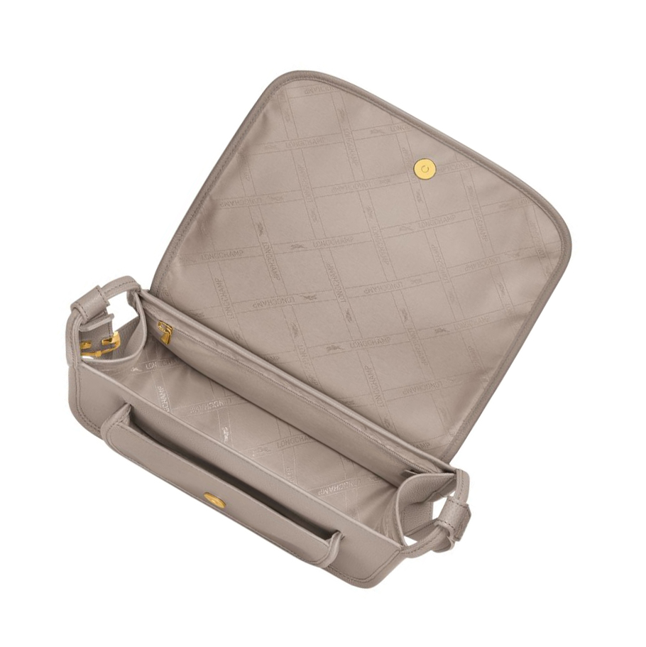 Női Longchamp Le Foulonné L Crossbody Táska Szürke | HU-VXG8935