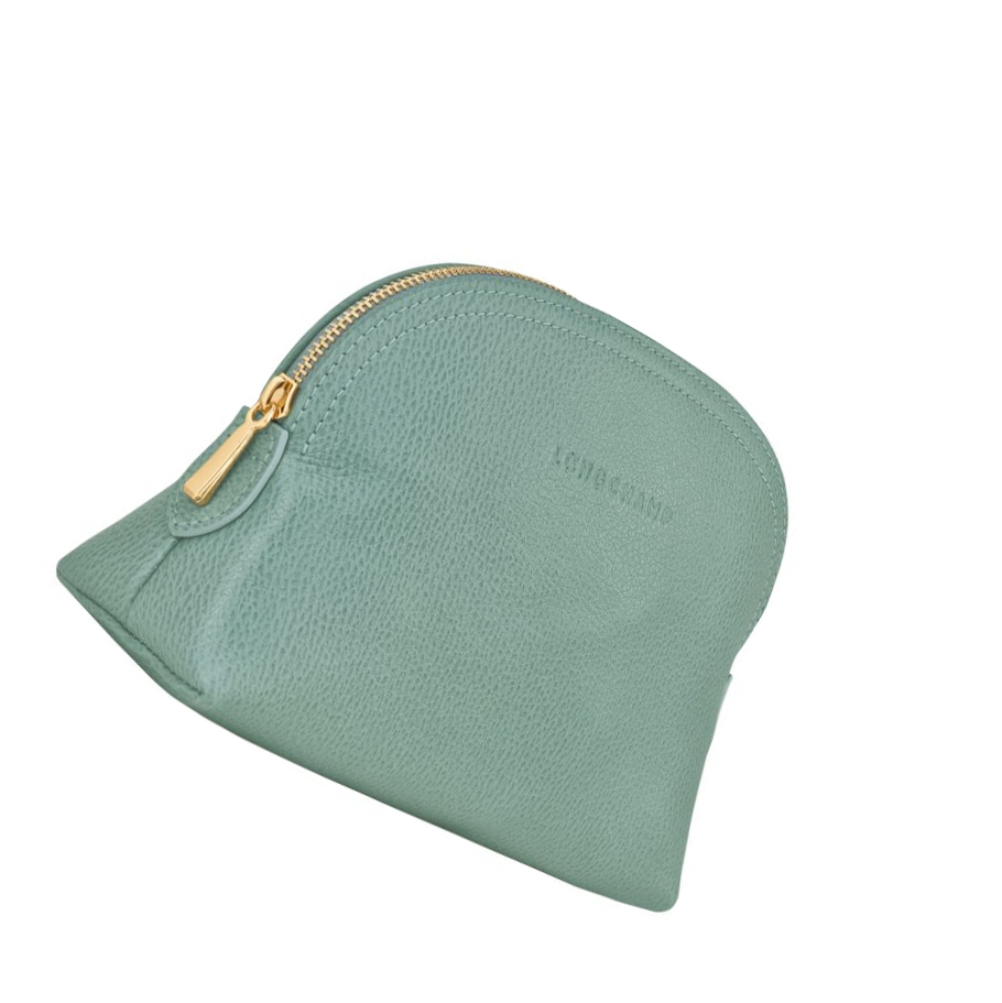 Női Longchamp Le Foulonné Pouches Kék | HU-NYL0127