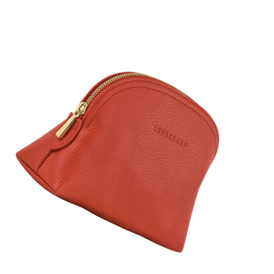 Női Longchamp Le Foulonné Pouches Rózsaszín | HU-VLT2071