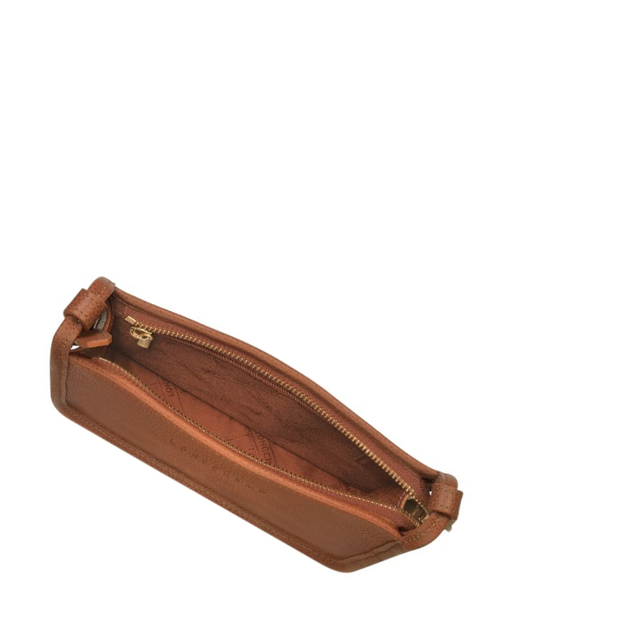 Női Longchamp Le Foulonné S Crossbody Táska Barna | HU-UBG6589