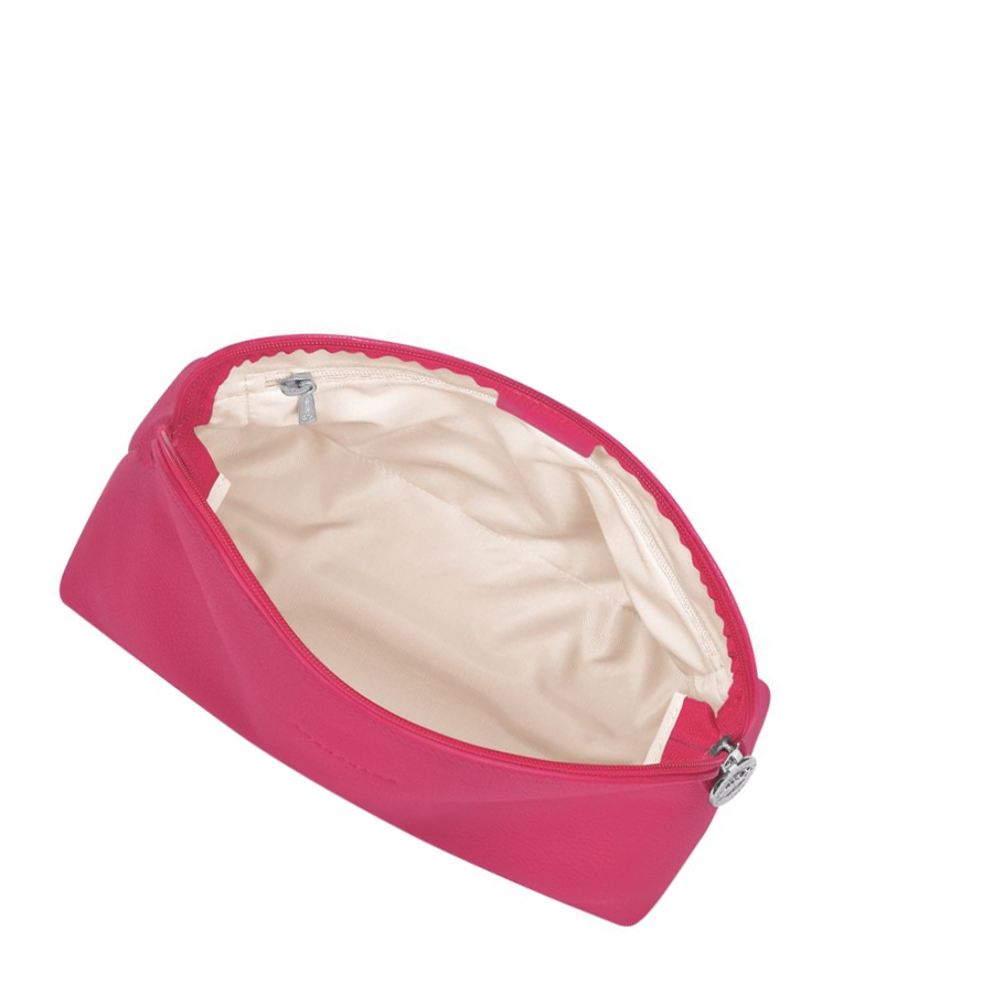 Női Longchamp Le Foulonné Toaletttáskák Rózsaszín | HU-CML5810
