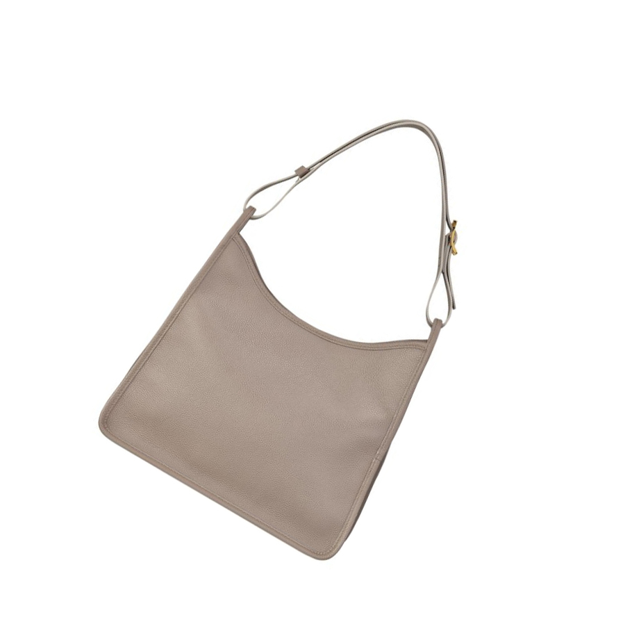 Női Longchamp Le Foulonné Válltáskák Szürke | HU-PTV4958