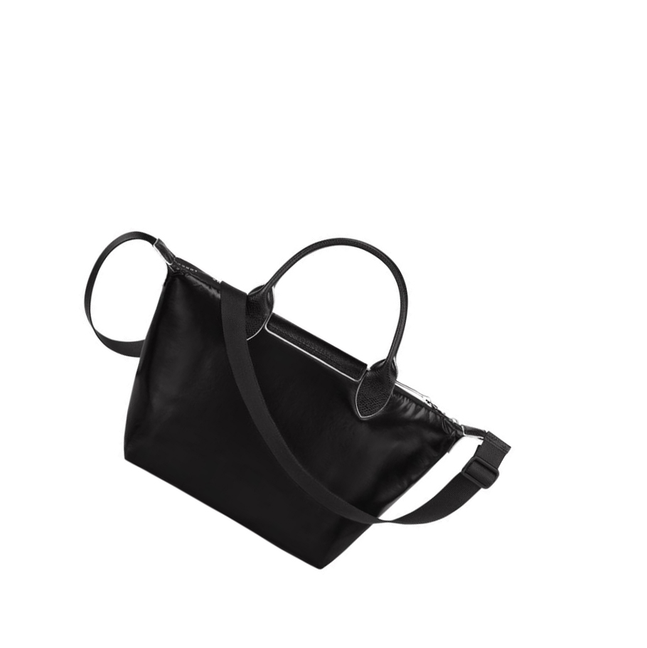 Női Longchamp Le Pliage Alpin S Kézitáska Fekete | HU-CYG3194