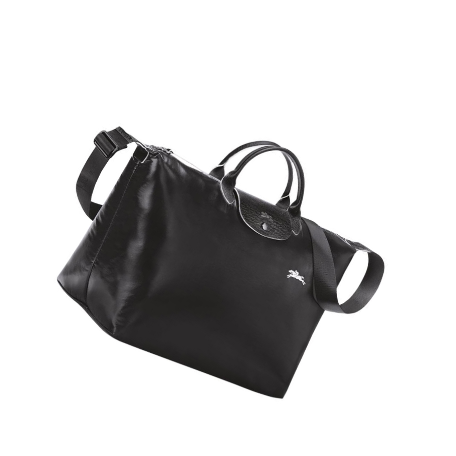 Női Longchamp Le Pliage Alpin Utazótáskák Fekete | HU-IGE8946