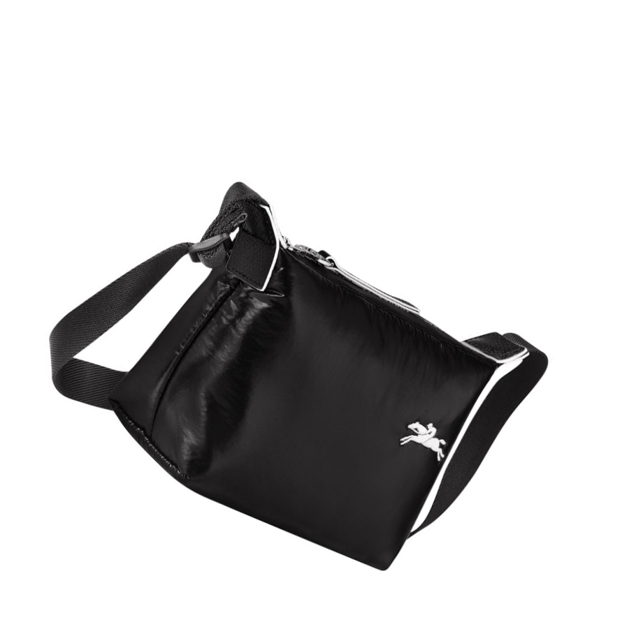 Női Longchamp Le Pliage Alpin Övtáska Fekete | HU-UMZ7432