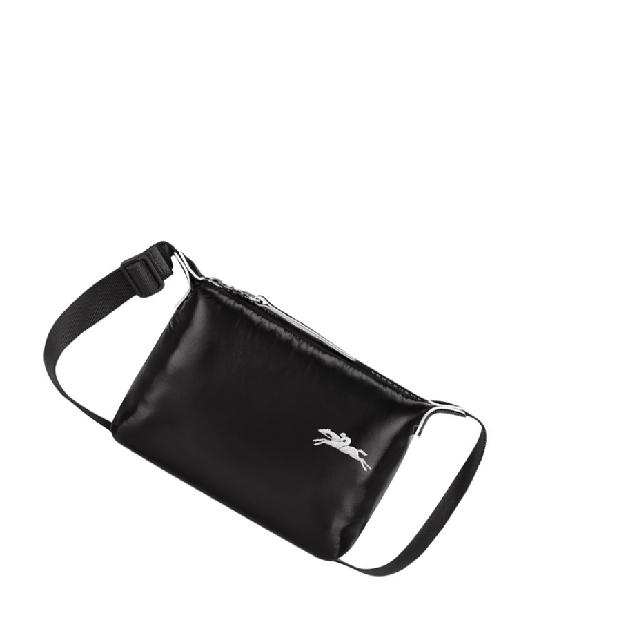 Női Longchamp Le Pliage Alpin Övtáska Fekete | HU-UMZ7432