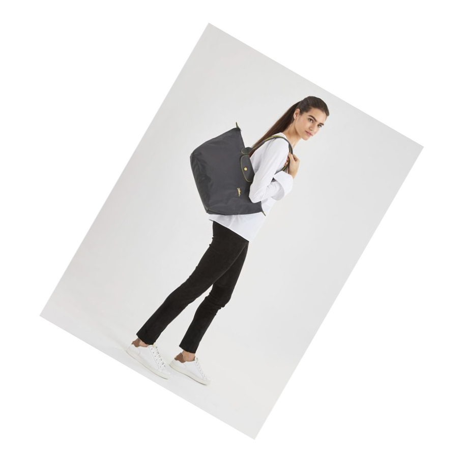 Női Longchamp Le Pliage Club L Válltáskák Szürke | HU-XRS7960