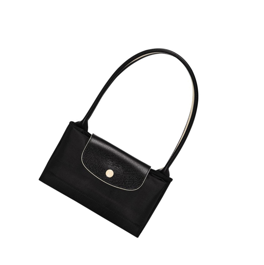 Női Longchamp Le Pliage Club S Válltáskák Fekete | HU-ZTX7465