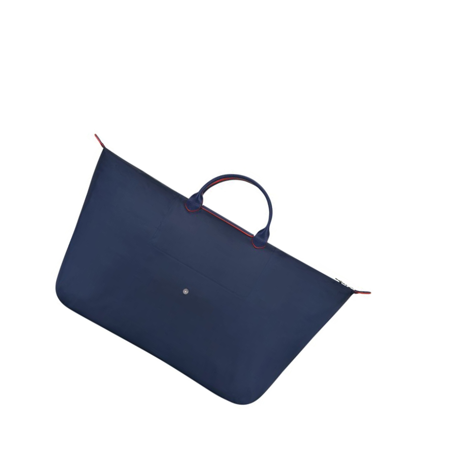 Női Longchamp Le Pliage Club XL Utazótáskák Sötétkék | HU-MIL6709