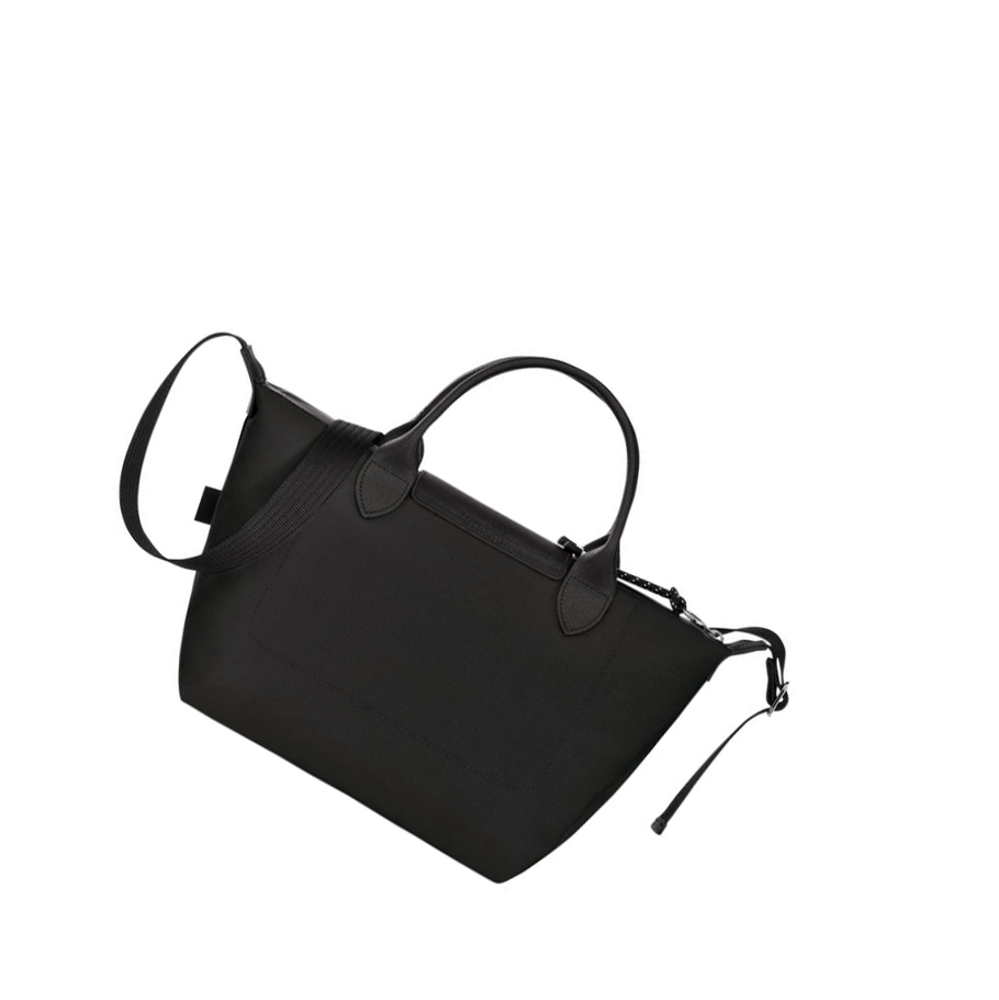 Női Longchamp Le Pliage Energy S Kézitáska Fekete | HU-IBX8170
