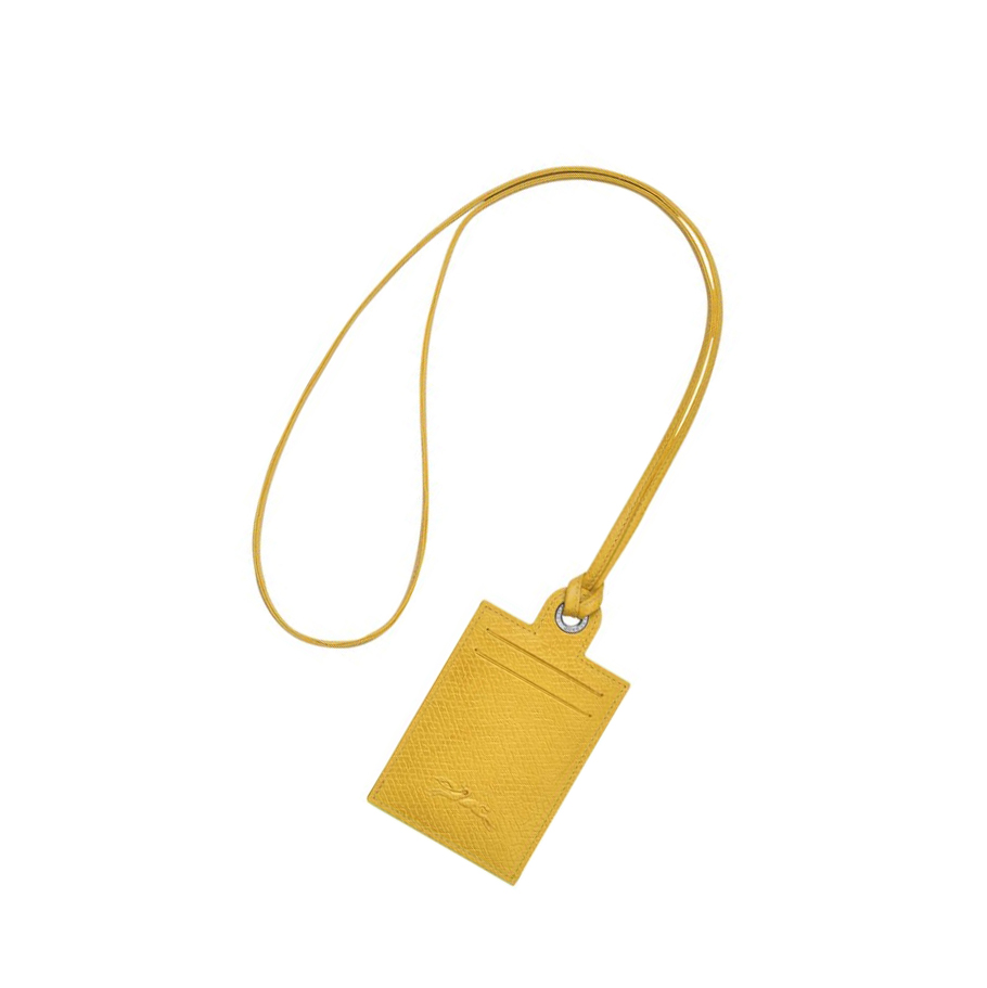 Női Longchamp Le Pliage Green Kártyatartó Sárga | HU-IEL6538