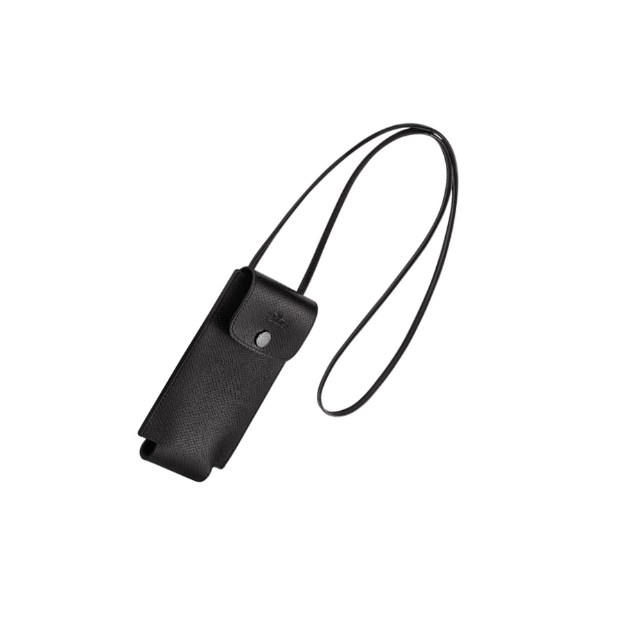 Női Longchamp Le Pliage Green Telefontok Fekete | HU-EHS8239