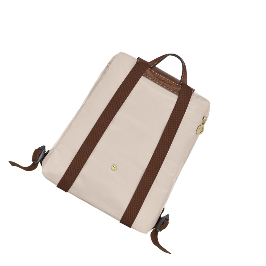 Női Longchamp Le Pliage Original Hátizsák Bézs | HU-FJR8517