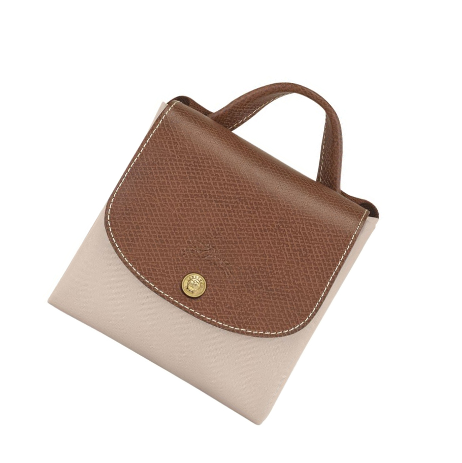 Női Longchamp Le Pliage Original Hátizsák Bézs | HU-FJR8517