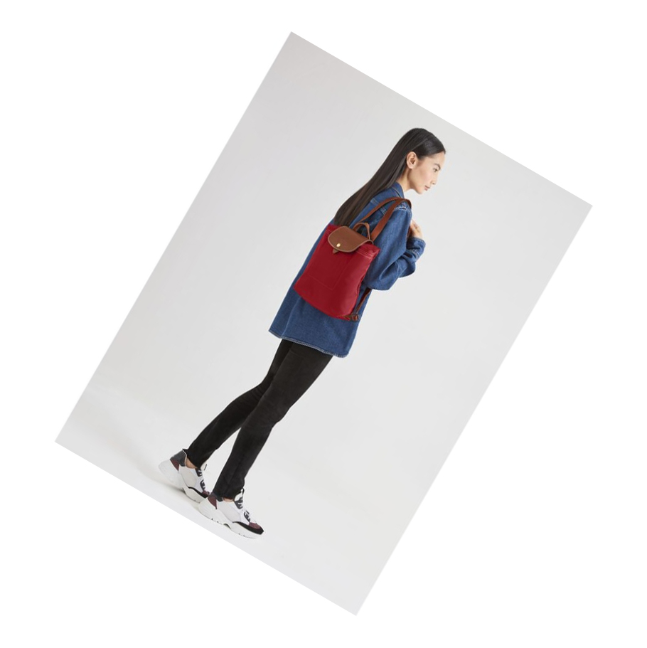 Női Longchamp Le Pliage Original Hátizsák Rózsaszín | HU-QRK8963