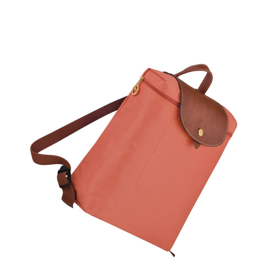 Női Longchamp Le Pliage Original Hátizsák Rózsaszín | HU-QRK8963