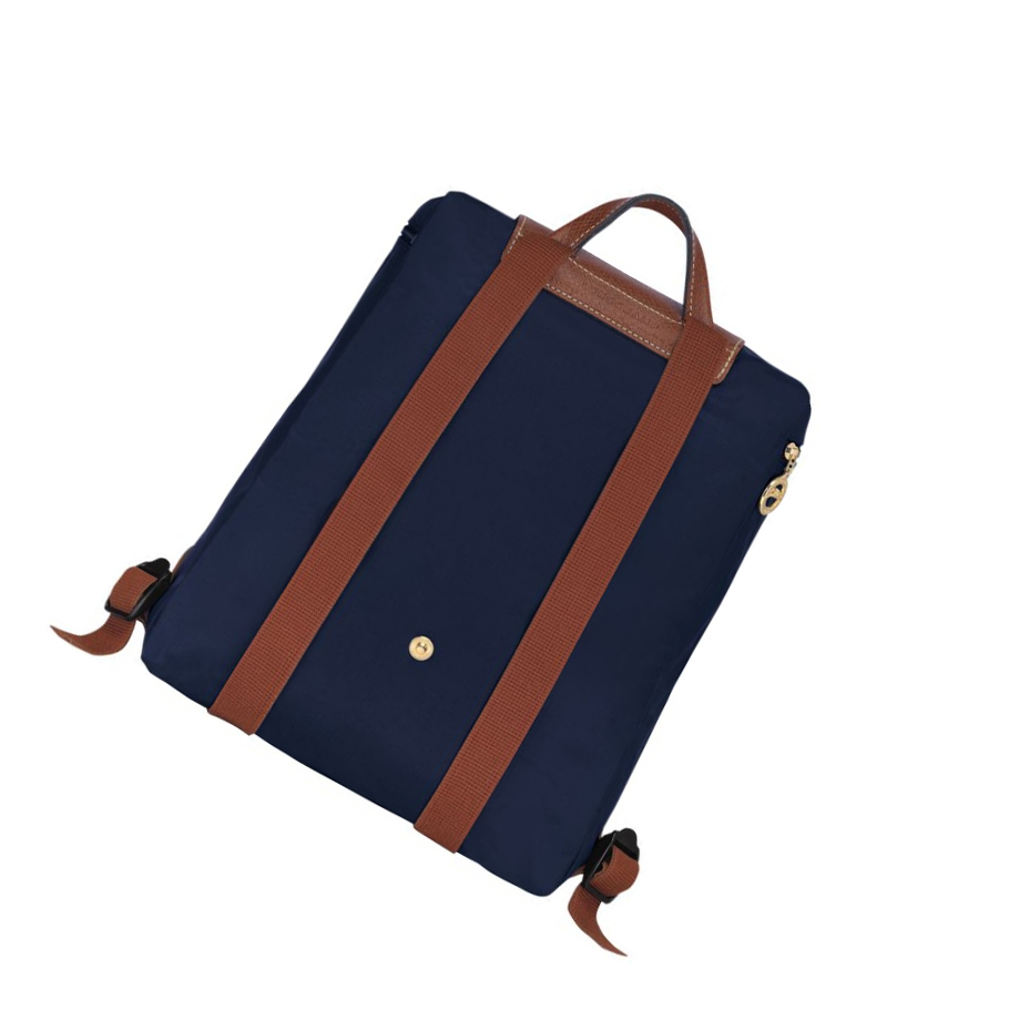 Női Longchamp Le Pliage Original Hátizsák Sötétkék | HU-WXH9247