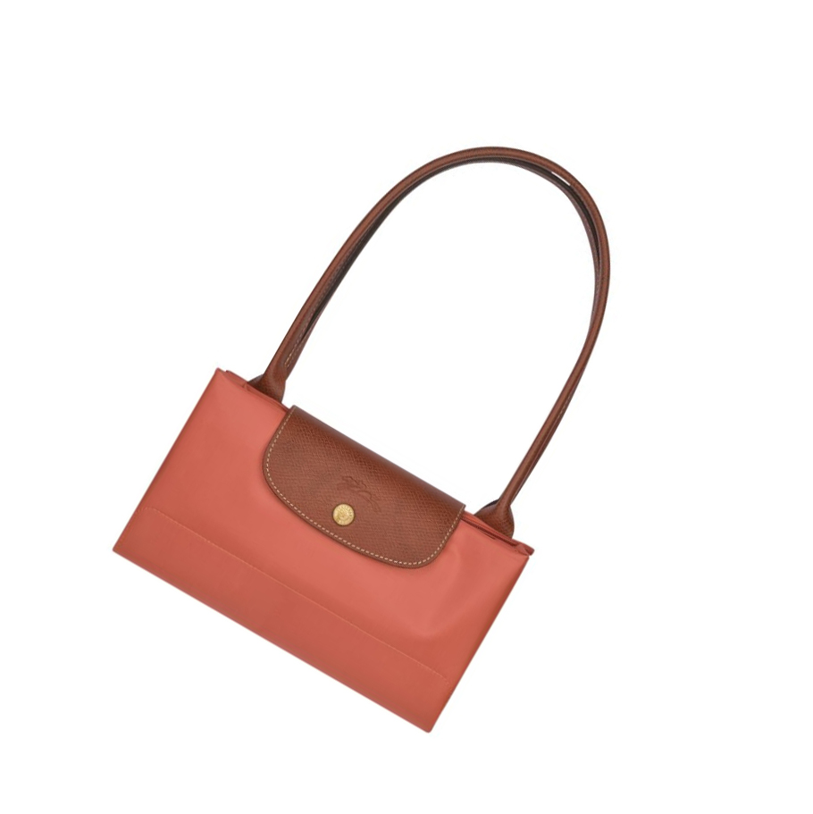 Női Longchamp Le Pliage Original L Válltáskák Rózsaszín | HU-CVI6201