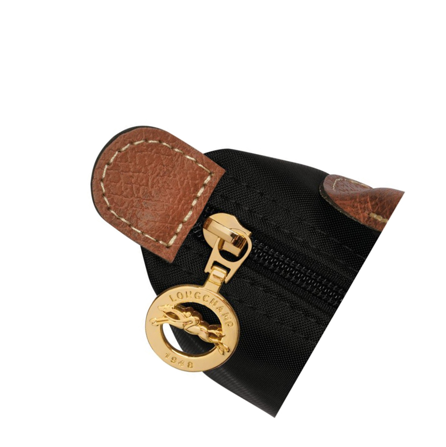 Női Longchamp Le Pliage Original Pouches Fekete | HU-CZT1963