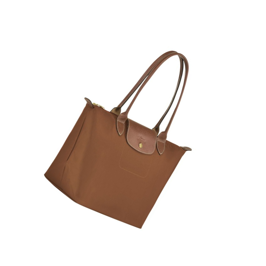 Női Longchamp Le Pliage Original S Válltáskák Barna | HU-FJQ7618