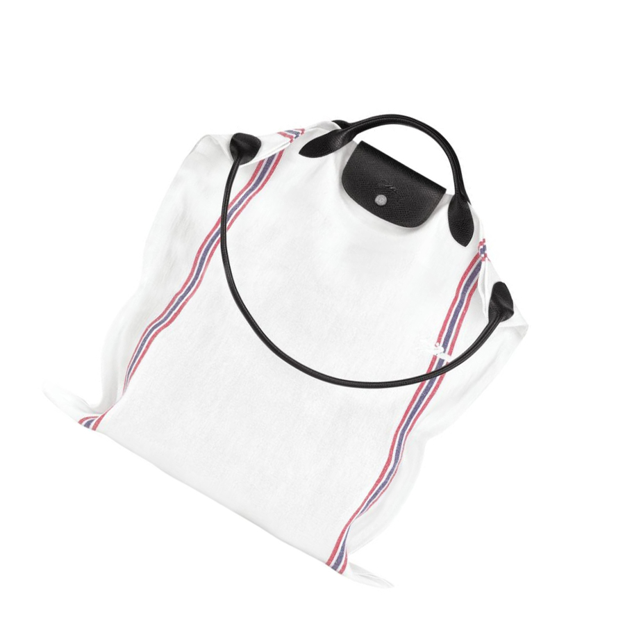 Női Longchamp Le Pliage Torchon XL Kézitáska Fehér | HU-ZVE6918